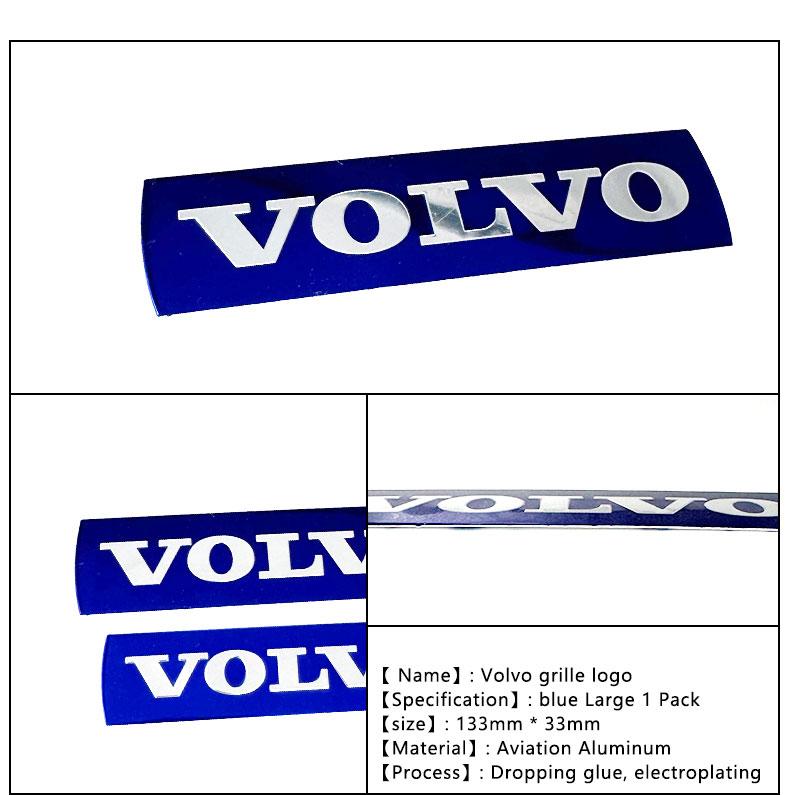Acessórios de Decoração com Adesivo de Logotipo para Grade Frontal e Porta-malas de Carro Para Volvo Rdesign Polestar AWD V50 S60 XC60 S40 XC40 XC90 V60 S80 S90