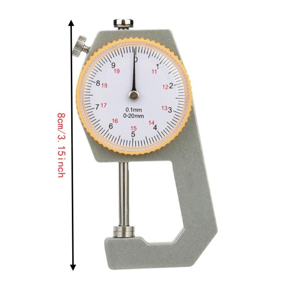 0-20mm Range Thickness Gauge Portable Design Metal Gauge Tool Thickness Measuring Tool  For Jewelry
