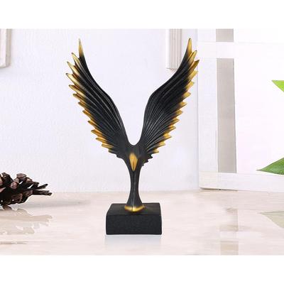 Harz Adlerflügel Figuren Skulpturen Heimdeko Prunkstück Feng Shui Vastu Adlerflügel Statue für Heimdeko Prunkstück (Multicolor)
