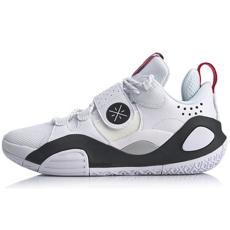 

Баскетбольные кроссовки Li Ning All City 8 Wade Shock Absorbing Non-Slip Wear-Stick с низким верхом, мужские кроссовки белого цвета ABPQ005-4