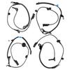 4 Pcs ABS Wheel Speed Sensors Compatible with Mitsubishi Lancer Outlander RVR 2011 2012 2013 2014 2015 2016 2017, Replacement for 4670A031, 4670A032,