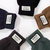 Knitted wool gloves non-slip five-finger plush split-finger gloves for men and women, thickened in autumn and winter, warm cycling
