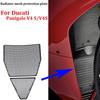 2025 New Motorcycle radiator grille protective cover For Ducati Panigale V4 S/V4S Radiator mesh protection plate PANIGALE V4 S