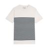 Lyle & Scott Mens Breton Stripe Linen Blend T-Shirt