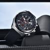 BENYAR Men's Sports Military Quartz Watch Silicone Strap Fashion Business Chronograph Waterproof Wristwatch Relogio Masculino