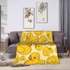 Gelbe Gummiente   Deckenqualität Superwarm  Bettwäsche Überwürfe Winter Junge Mädchen Schlafzimmer Druck Tagesdecke