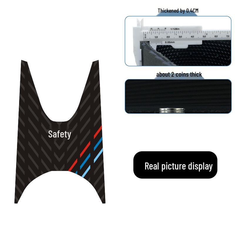 Honda NS125U Waterproof Rubber Foot Pad - Sun & Dirt-Resistant Motorcycle Pedal Accessory
