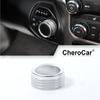 Silver Control Gear Shift Switch Button Knob Trim for Dodge RAM 1500 2018-