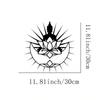Metal Wall Art Lotus Sun Design Home Decor Gift for Housewarming Wedding