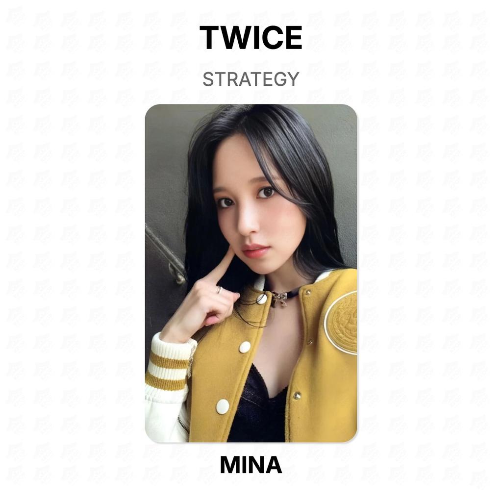 Twice STRATEGY Offizielle Fotokarte