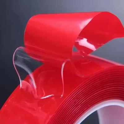 Nano Double Sided Tape Strong Acrylic Non-marking Transparent Red Film Adhesive Tapes Waterproof Wall Stickers Home Supplies
