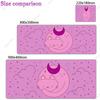 Cartoon Cat Mousepad Gamer Girl Office Carpet Kawaii Cute Desk Accessories Pink Deskmat Mouse Pad Anime Keyboard Computer Mouse