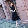 Dress New Temperament Dinner Dress Dignified Celebrity Short White Can Usually Wear Sleeveless Dress