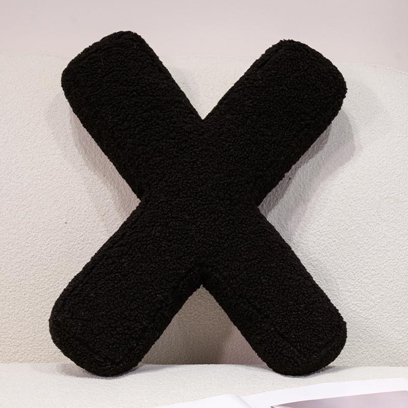 26 English Letters Plush Toy Cartoon Cushion Stuffed Doll Decoration Bedroom