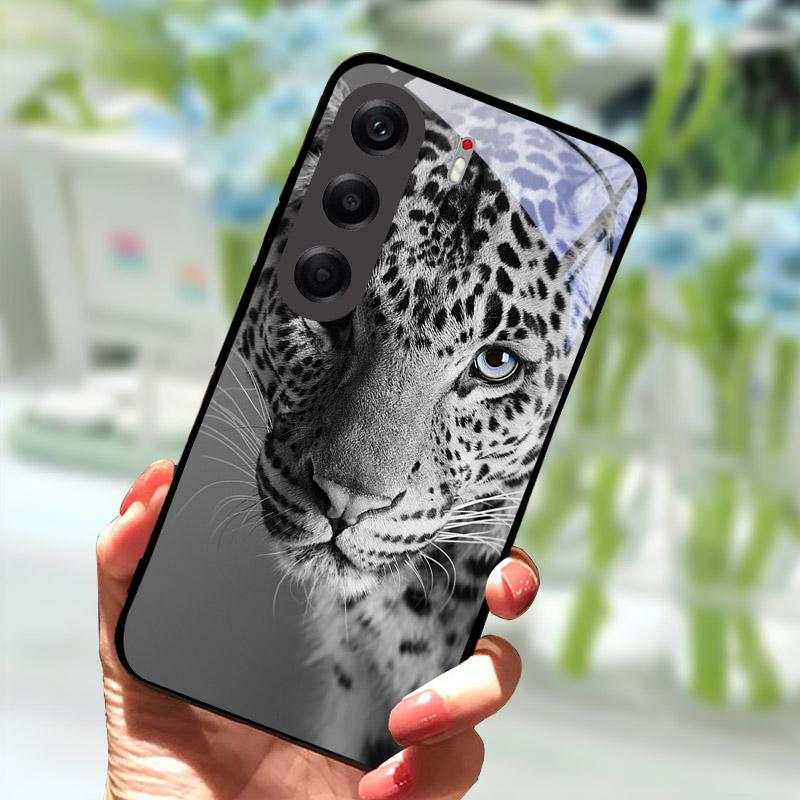 Phone Cover For Tecno Camon40 40Pro 4G Fashion Tempered Glass Anti Drop Protection Shell For Tecno Camon 40 Pro Case CM6 Funda