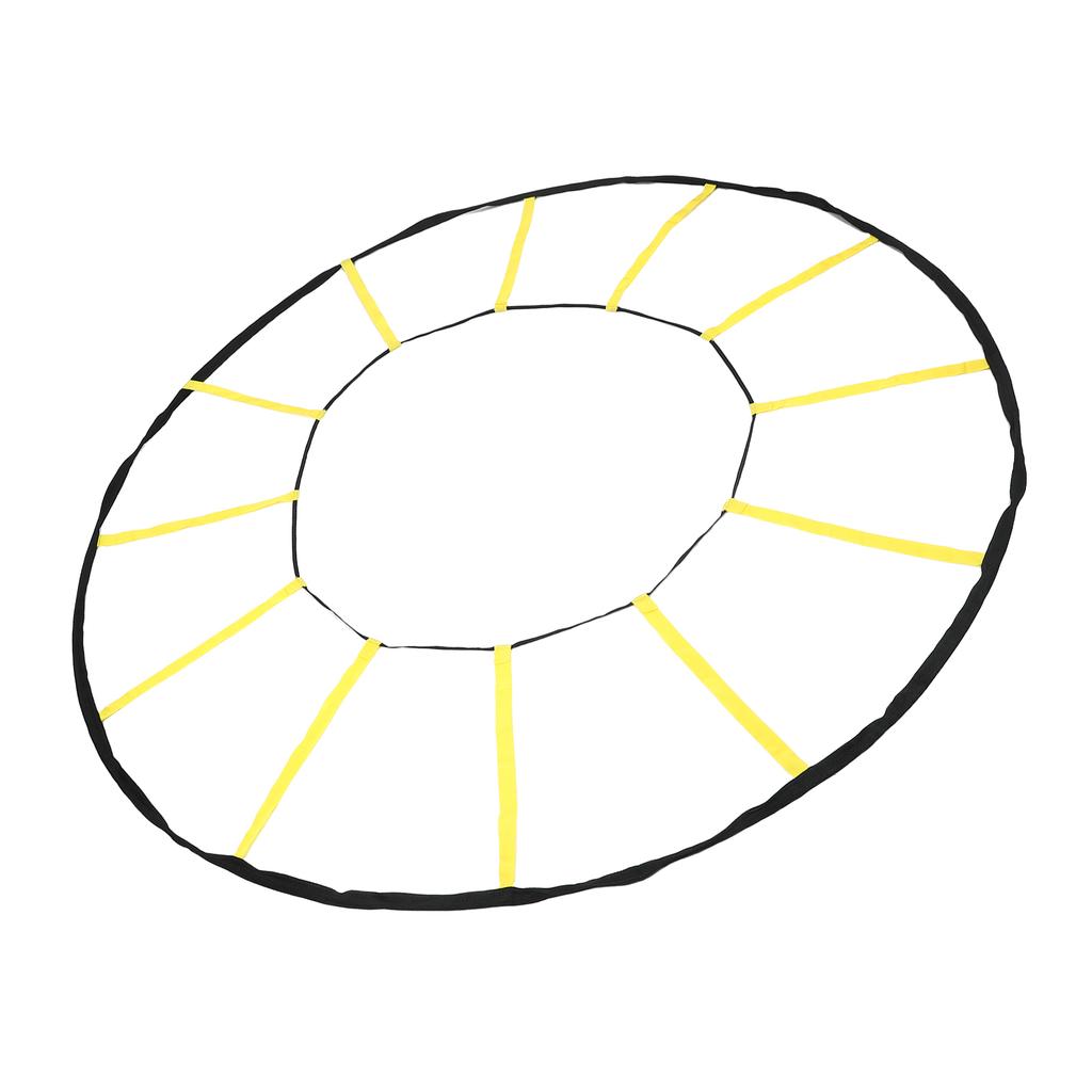 Circular Agility Training Ladder 12 Rungs Nylon Speed and Agility Trainer for Soccer Basketball