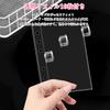 Sticker Album with Removable Backing for Sticker Fan 198mm X 152mm Refill, Transparent, A5, 6-Hole, Paper, 10-Sheet Set, Storage, Binders, Diaries,