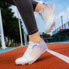 Outdoor Soccer Shoes Women Anti-slip Outdoor Grass Training Sports Shoes Women Lightweight Fashion Lace-up Running Boots Women