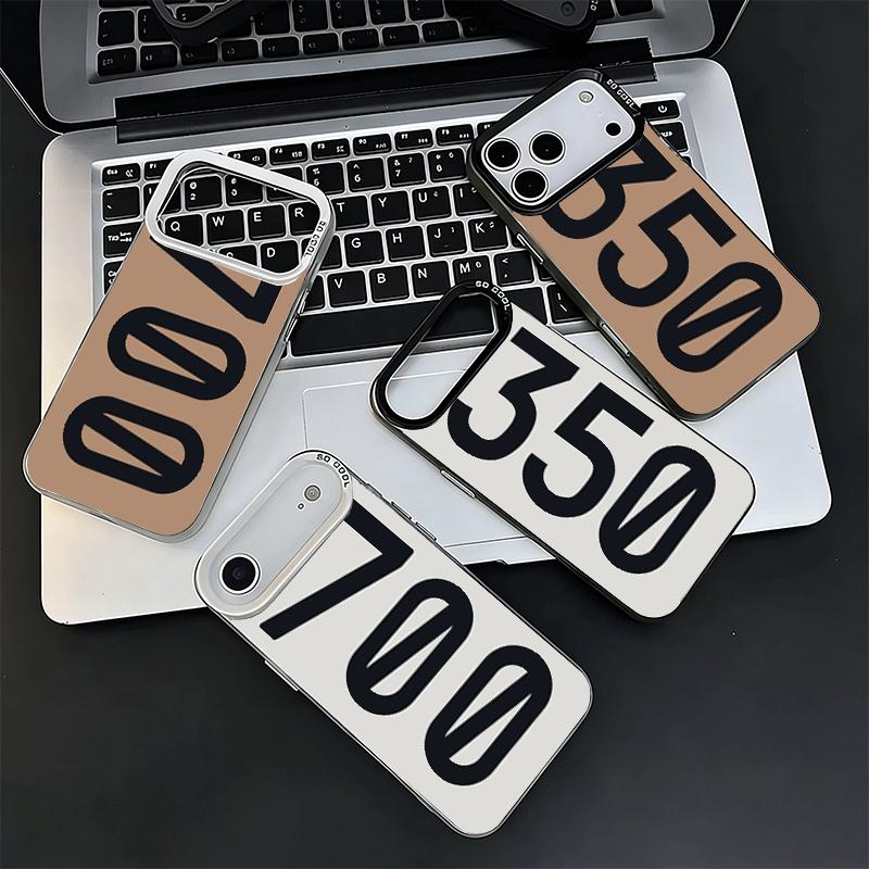 350 700 Fashion Design Soft Phone Case for iPhone 15 16 17 Pro Max 17Air 16E 14 Plus 13 12 Mini Shockproof Cover Back Shell