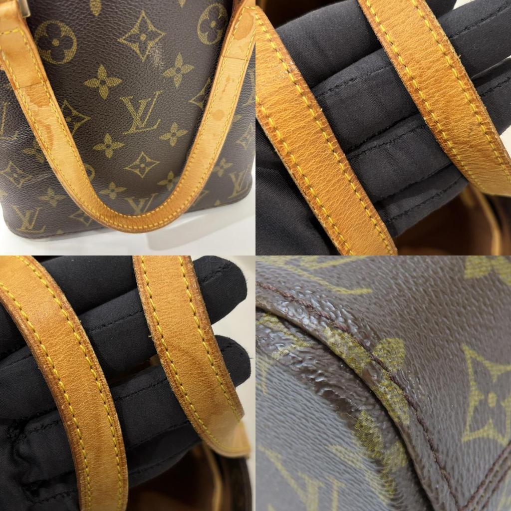 Used LOUIS VUITTON Handbag Vavan PM M51172 Monogram/Nume leather Brown