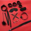 Nylon Bondage  Kits Handcuffs Mouth Gag Flirt Teaser Eye Blinder Sex Toy Set SM Slave Couple Sex Games Tool Japanese Shibari