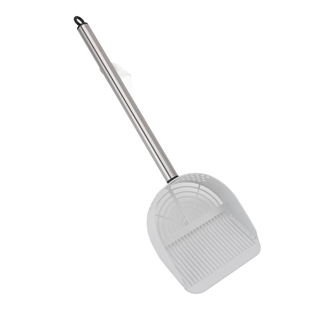 Cat Litter Scoop Stainless Steel Handle Half Round Shovel Pet Sand Sifter Poop Scooper for Beaches Pet Cat Litter Boxes
