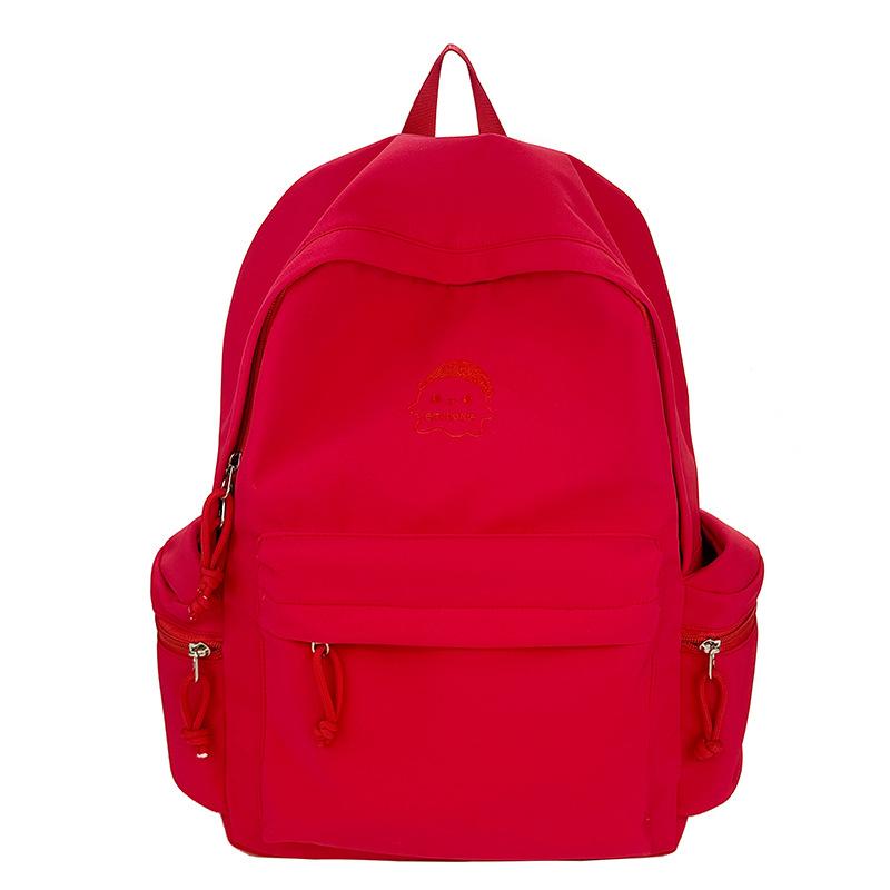 Schoolbag New College Style Large Capacity School Bag Female Middle and High School Students Travel Backpack Lightweight and Simple Niche Backpack