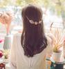 RUI RUI YU Gold Metall Blatt Haarklammer Haarkette Haarnadeln Stirnband Haarschmuck Haarspangen für Braut Frauen