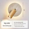 French Travertine Wabi-Sabi Wall Lamp – Retro American Style Bedside Reading Fixture