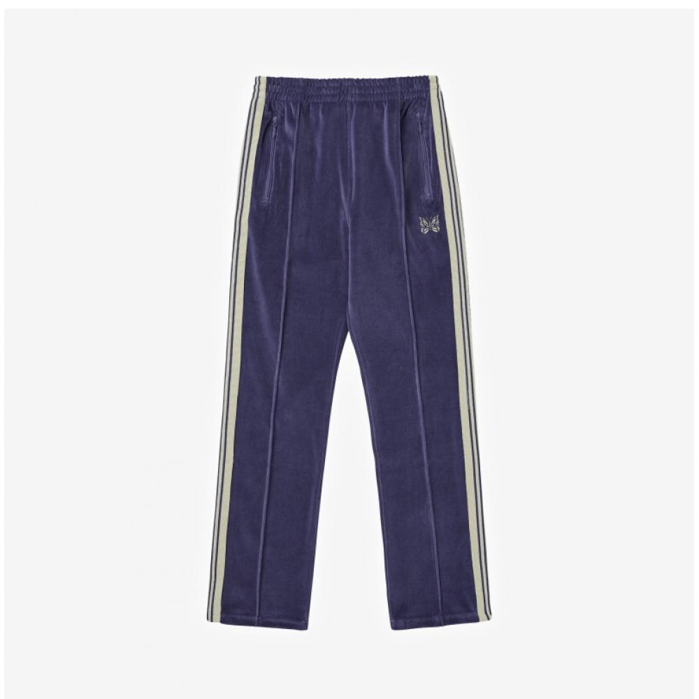 NeedleS Sametové Úzké Pruhované Kalhoty Pánské S Dlouhé Kalhoty Rw325 A námořnická