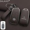 CRX1 Leather Car Key Case Cover Keychain For Mercedes Benz W205 W213 X253 W222 W206 W223 X254 EQE EQS A C E S GLC EQ Series 2015-2026