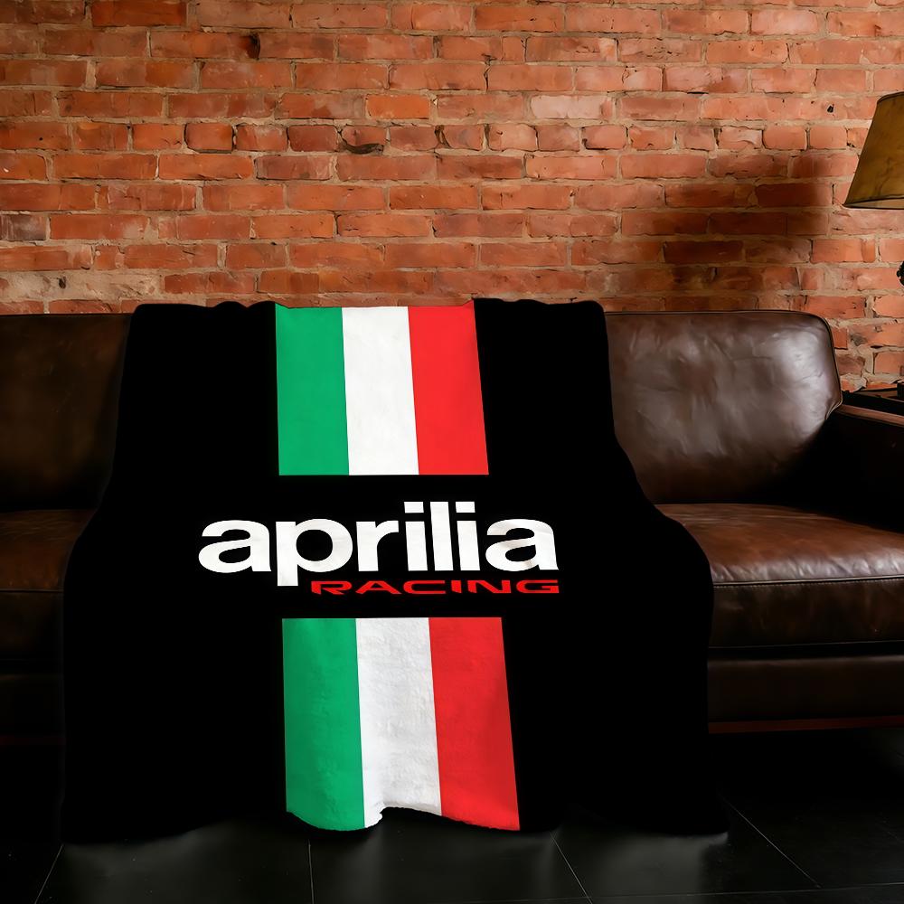Blanket Super Art Warm Comfortable Plush Throw Blanket Child Motorcyle Home A-Aprilia-ES Sofa Bedroom Gift 75X95CM