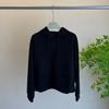 Light Oxygen Breathable Sweater Versatile Casual Zipper Hoodie Short Jacket