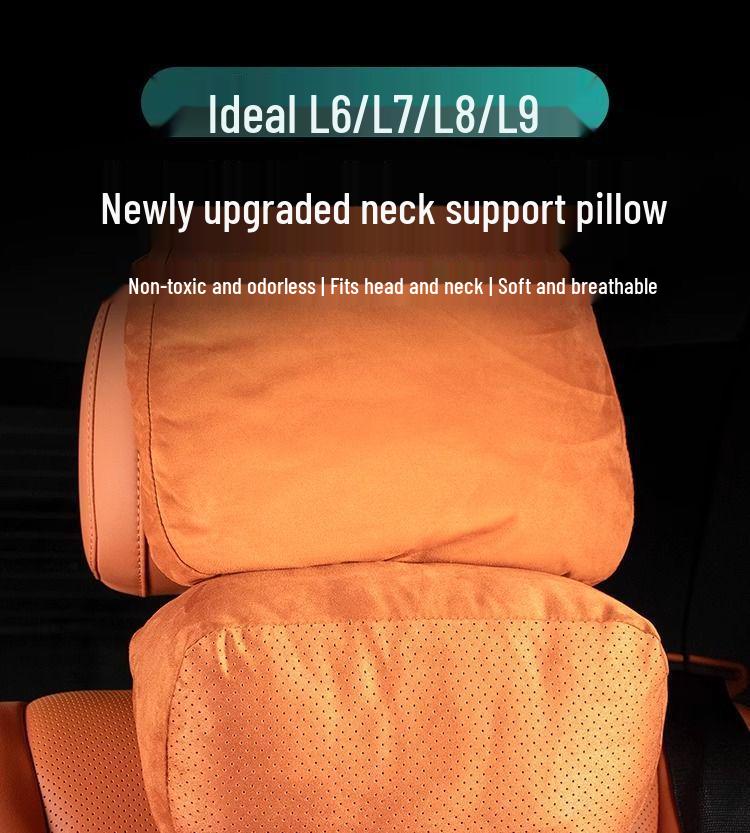 Ideales Auto-Nackenkissen für Kopfstütze L6L7L8L9 - Weiches Zusatzkissen