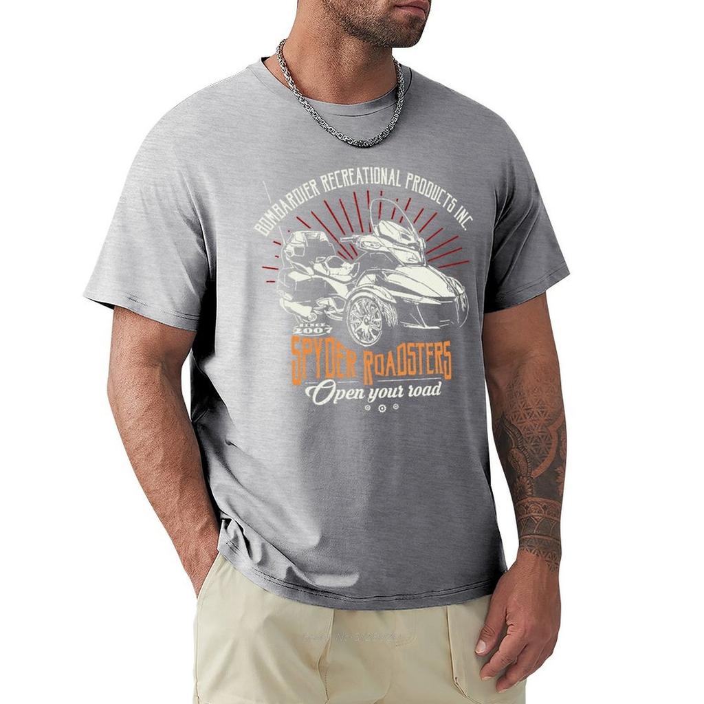 Can Am Spyder Brp Roadsters Classic Tshirt Funnys Vintage Clothes New Edition Tees Men Clothes Tees Fashion Oversized Tshirt