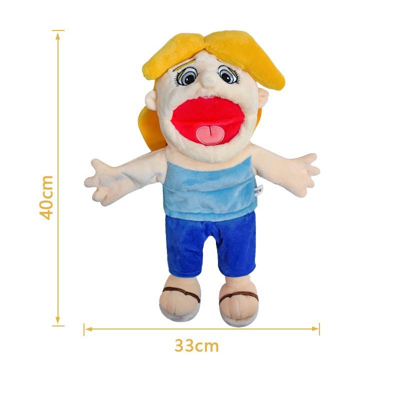 

Кукла-марионетка Джеффи Ручная кукла Коди Джуниор Джозеф Шеф-повар Полиция Принц Папа Мама Пенелопа Мягкая кукла Игрушка Ток-шоу Реквизит для вечеринок 40*33cm