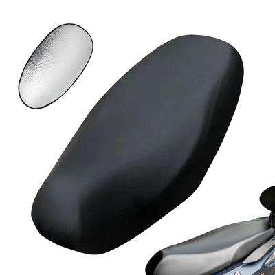 Motorcycle Seat Cover Elastic Motorcycle Artificial Leather Seat Cover Waterproof Short And Long Distance Riding Comfort