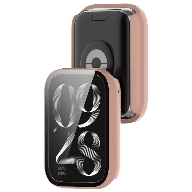 Watch Protector Case with Film for Smart Band 8 Pro Wristwatch Full Coverage Anti-scratch Cover Housing Screen Protector
