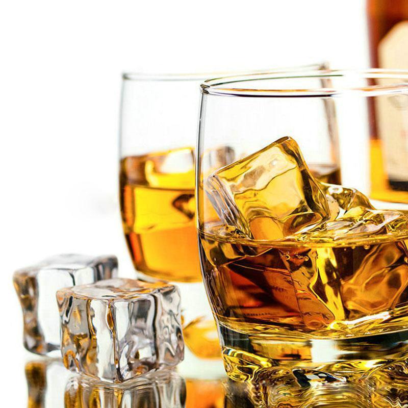 Acrylic Photography Props Reusable Fake Ice Cube Artificial Ice Bar Props Ice Cube Maker Diy Ice Ball Molds Home Wedding Party Decor