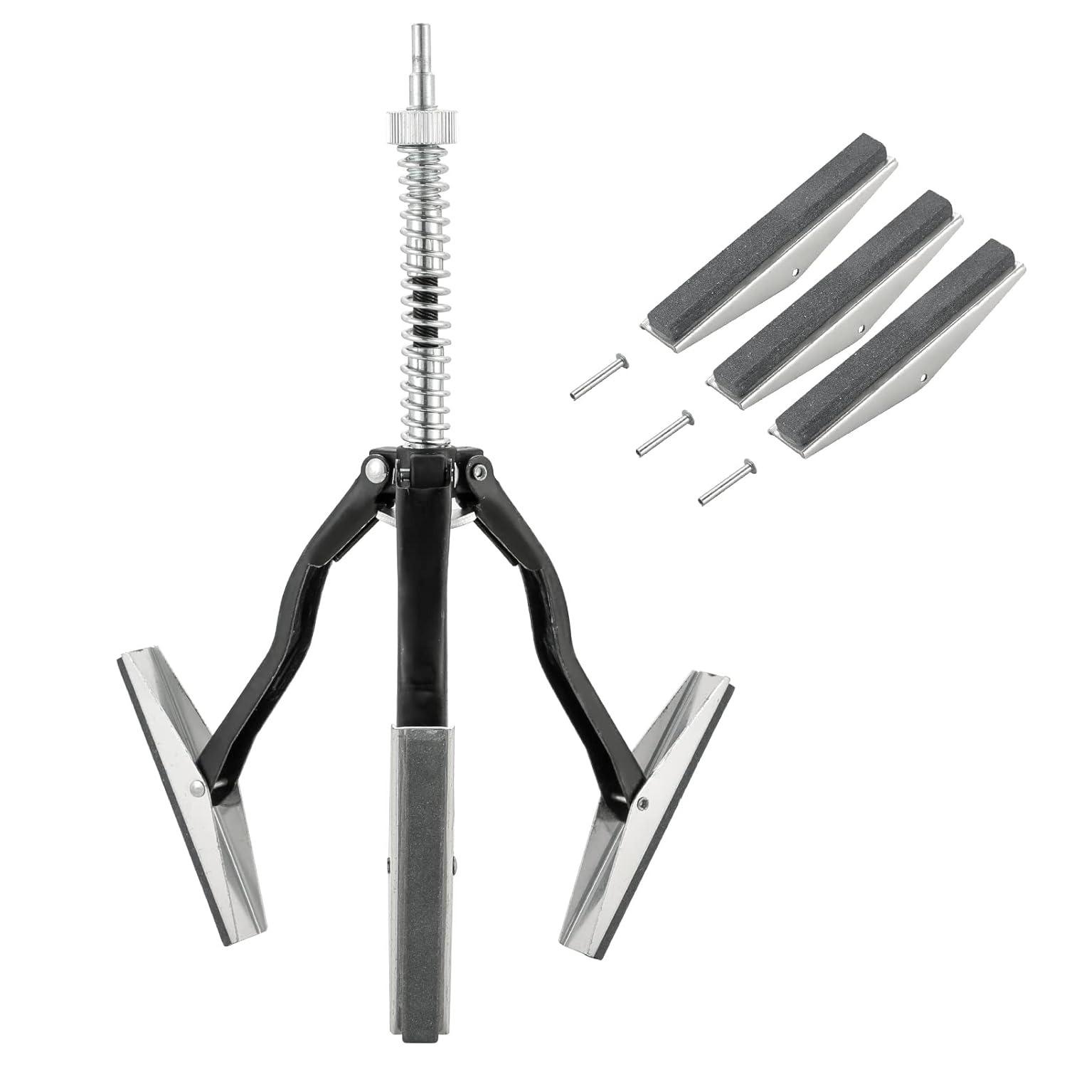 Engine Brake Cylinder Hone | Engine Cylinder Hone Tool for Grinding Holes Adjustable Deglazer 2 to 7 (5.1cm–17.8cm) 4-Pack
