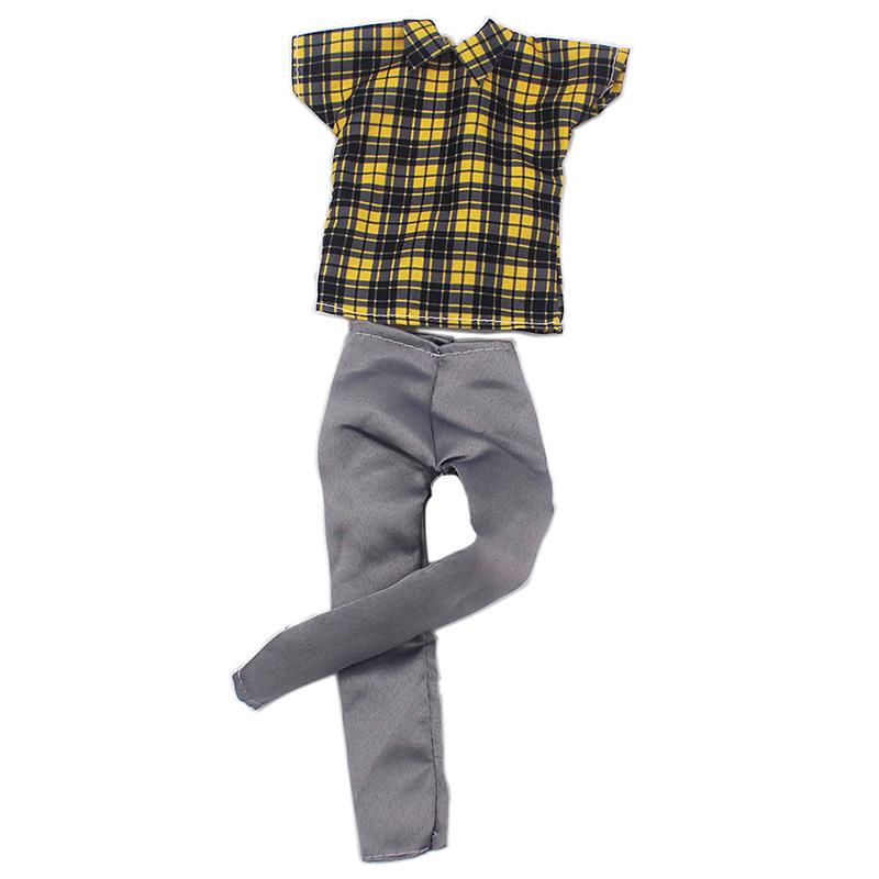 1 Conjunto Roupa de Boneca 30Cm Roupa Masculina Vestir Boneca Multi Estilo Fatos de Treino