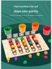 Wooden Farm Veggie Sorting & Counting Game for Toddlers
