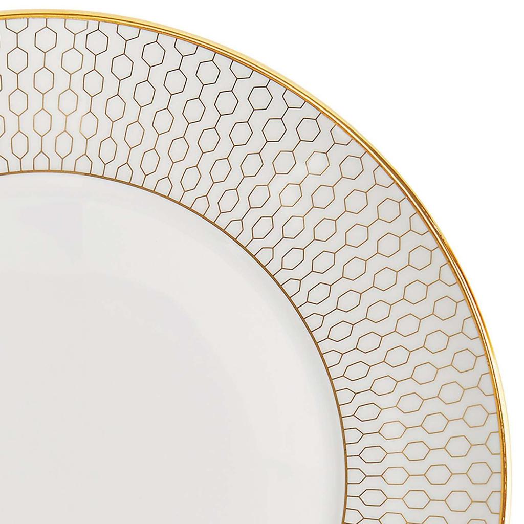Wedgwood Geo Goldteller Offiziell Perfekt als Hochzeitsgeschenk (17 cm) - Importiert, (Produktnummer 40007541)