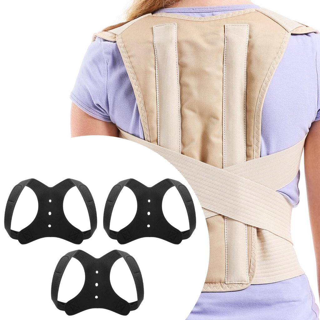 Neoprene Back Posture Corrector Adjustable Comfortable Support Strap for Women Men Everyday Wear