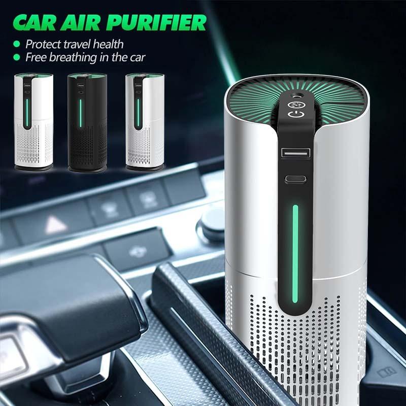Household car bladeless ionizer hit selling plug in air purifier price nature fresh hepa filter fan car air purifier