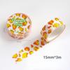 Beautiful Wash Tape Flower Plant Japanese Masking Adhesive Tape Decors Scrap Booking Sticker Label