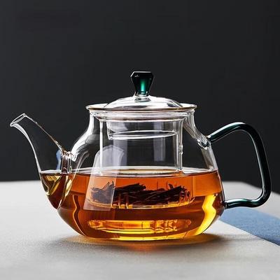 Zuozhixun Hochtemperaturbeständige Glas-Teekanne