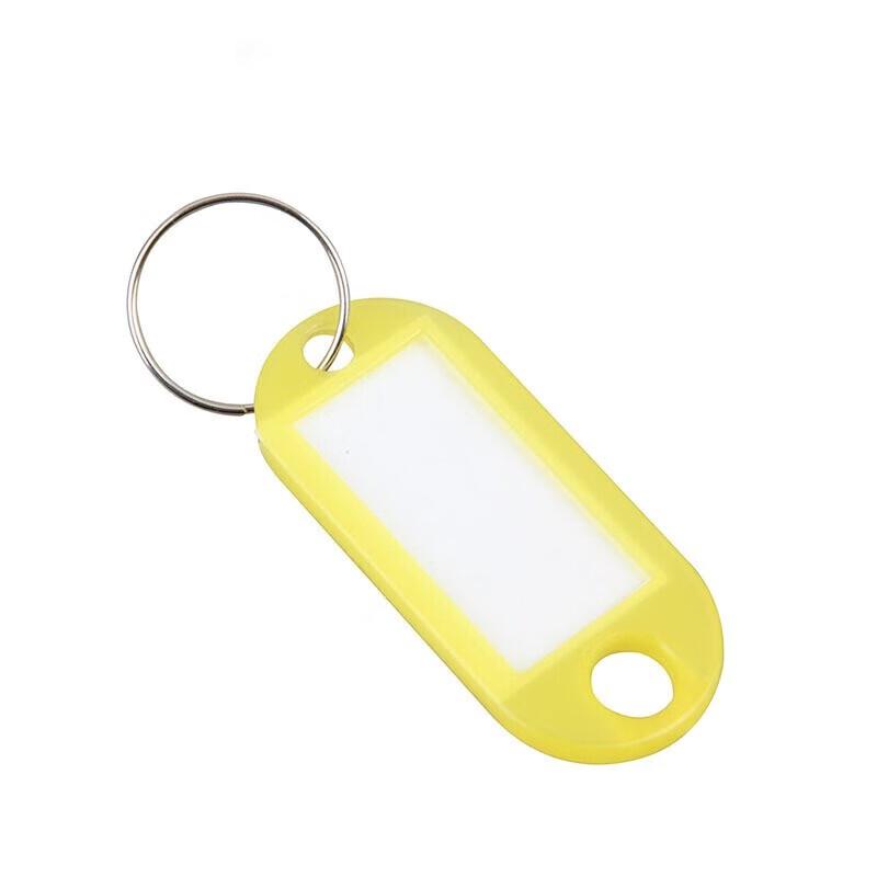 Haogongbang Färgglada Plastnyckelringar (100-pack)