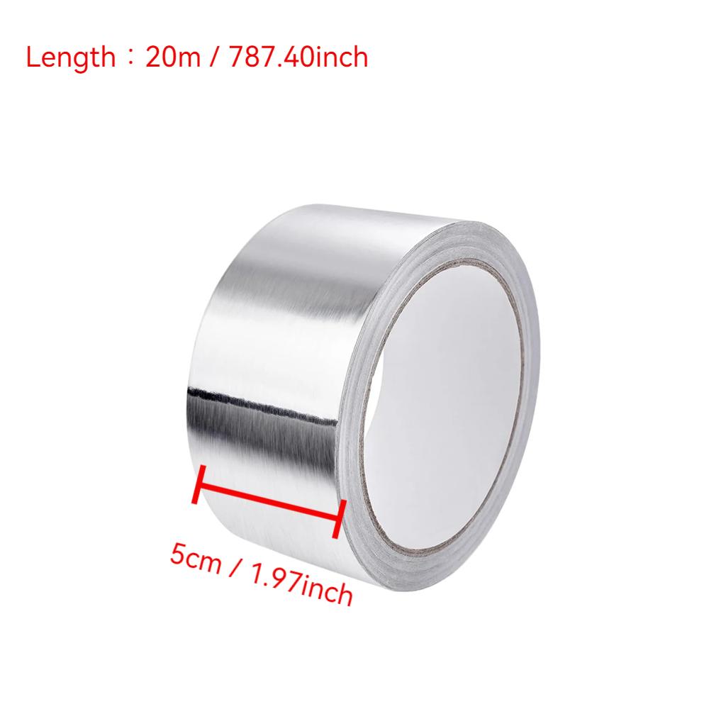 Aluminum Foil Tape 5-10m Waterproof Oil Proof Self Adhesive Kitchen Stove Sink Gap Seal Strip Heat Resistant for Countertop Edge