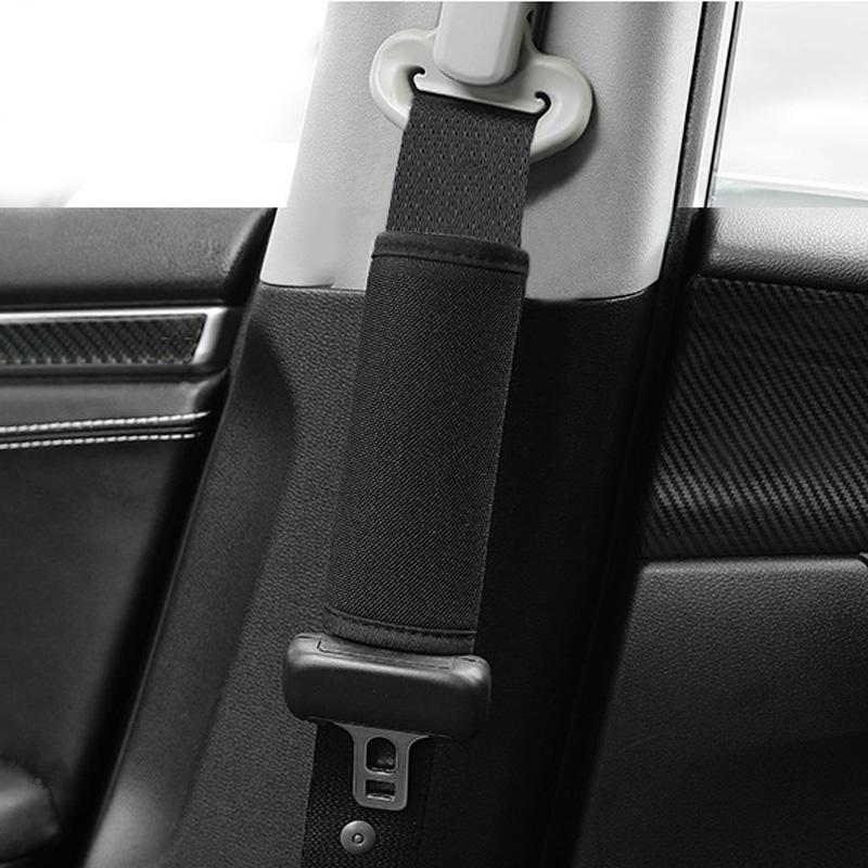 1pc Short Four Season Universal Ice Silk Car Seatbelt Cover Cute Cartoon Cloud Auto Shoulder Strap Harness Cushion Protector Pad